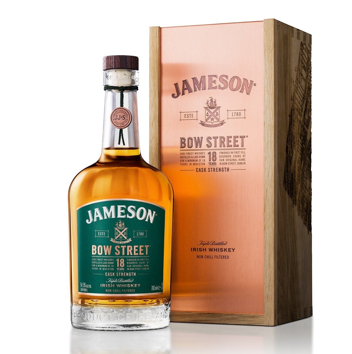 Jameson Bow Street 18 Years Irish Whiskey 750ml