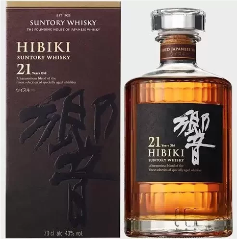 Hibiki 21 Year Old Blended Whiskey (750ml)