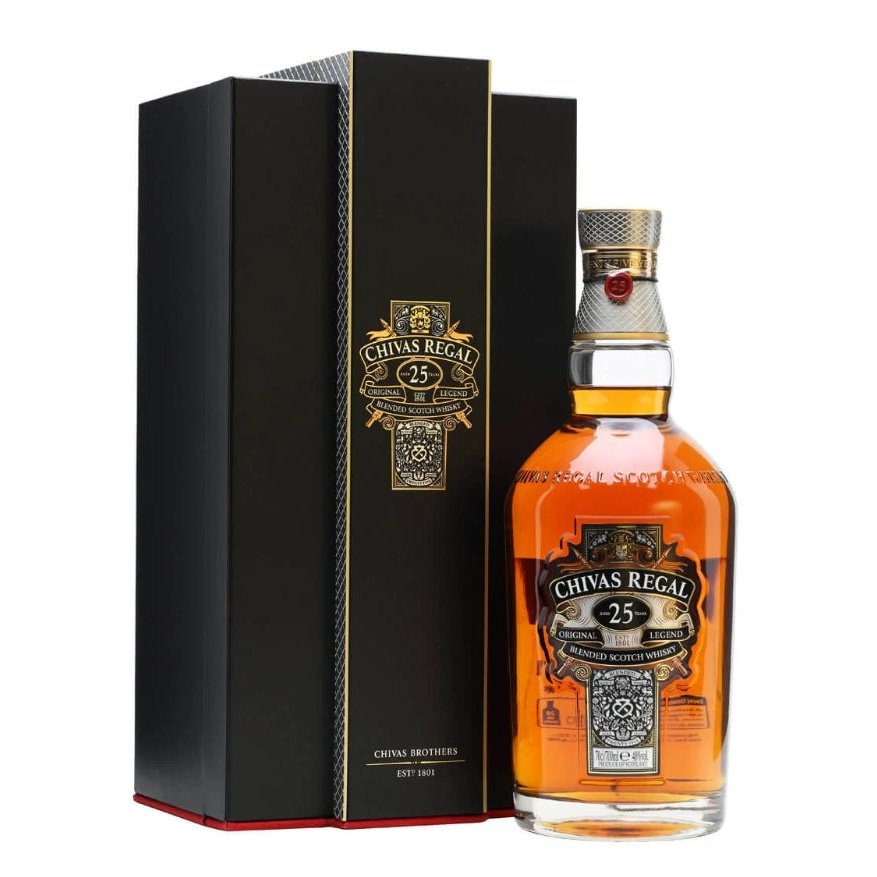 Chivas Regal 25 Year Old Blended Scotch Whisky 750ml