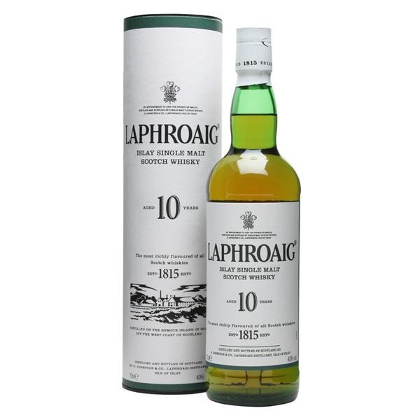 Laphroaig 10 Year old Single Malt Scotch Whisky 750ml