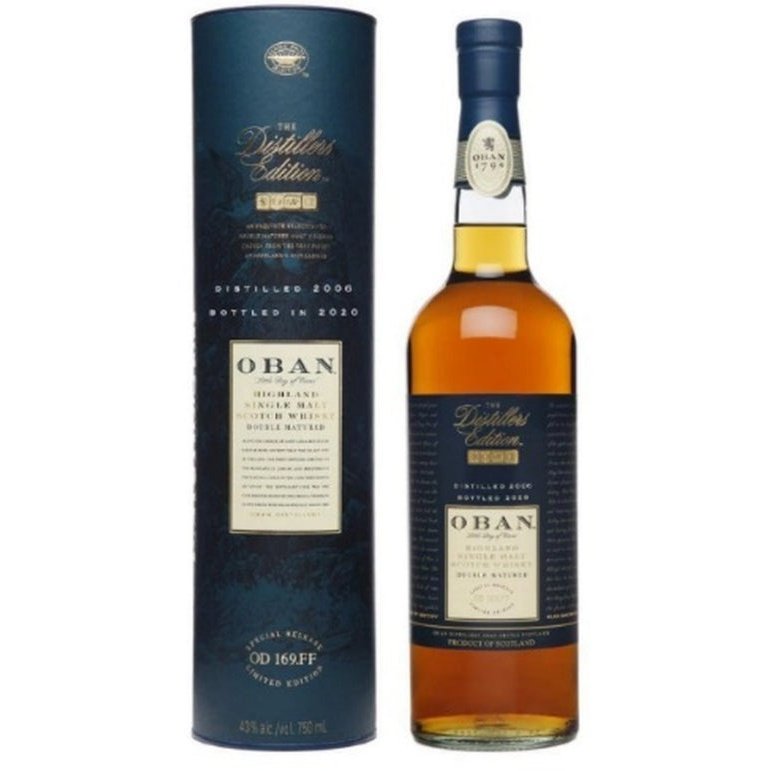 Oban Highland Single Malt Scotch Whisky Double Matured 750ml