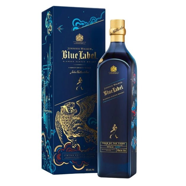 Johnnie Walker Blue Label Limited Edition Design Year of The Tiger - Blended Scotch Whisky 750ml