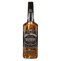 Ezra Brooks 90 Proof Sour Mash Bourbon Whiskey (750ml)