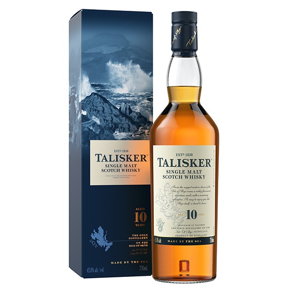 Talisker Single Malt Scotch Whisky - Aged 10 Years 750ml
