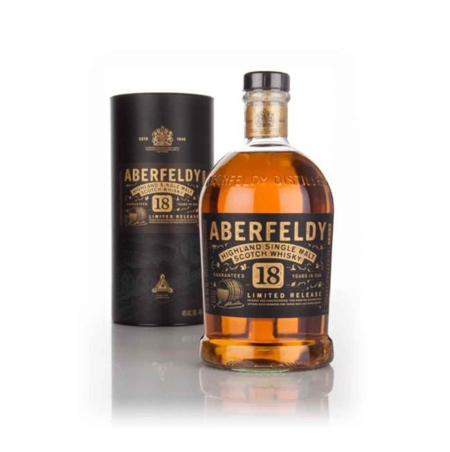 Aberfeldy 18 Year Single Malt Scotch Limited Edition 750ml