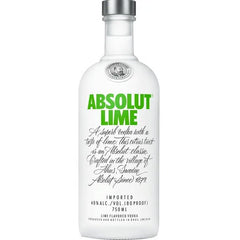 Absolut Lime Flavored Vodka 750ml