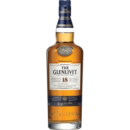 The Glenlivet 18 Year Old - Single Malt Scotch Whisky 750ml