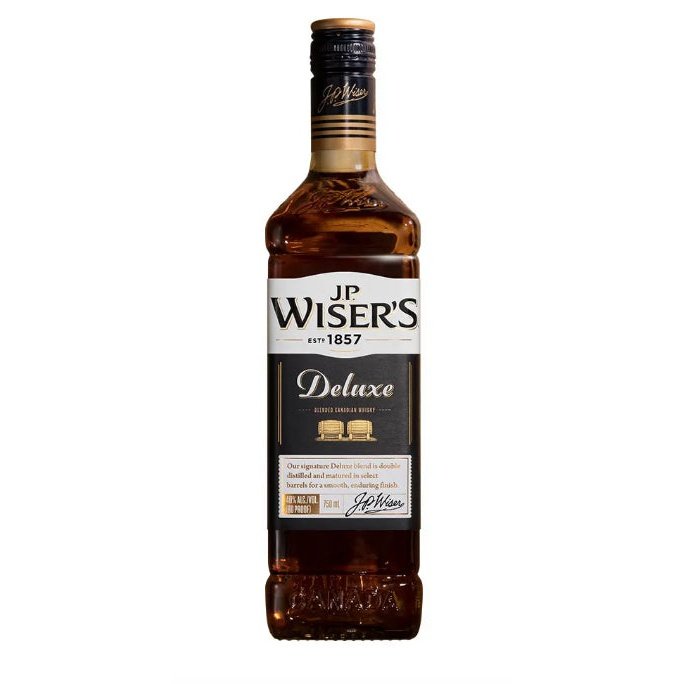 J.P. Wiser's Deluxe Blended Canadian Whisky 750ml