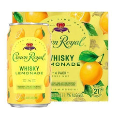 Crown Royal Whisky Lemonade 4-pack 4x12oz