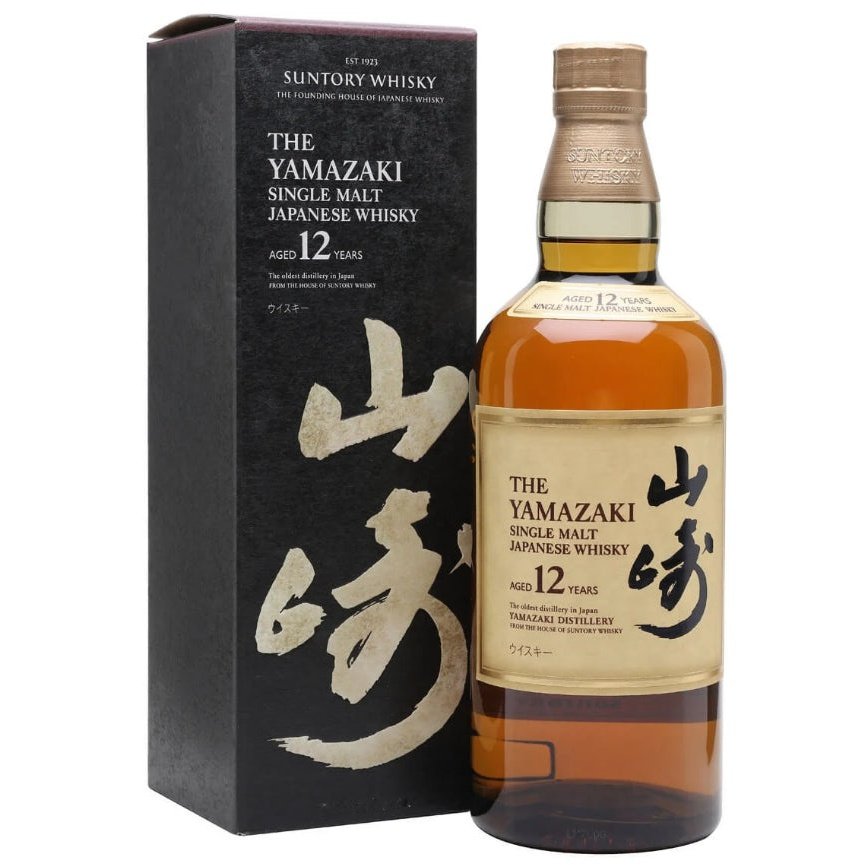 The Yamazaki Single Malt Japanese Whisky - Aged 12 Years 750ml