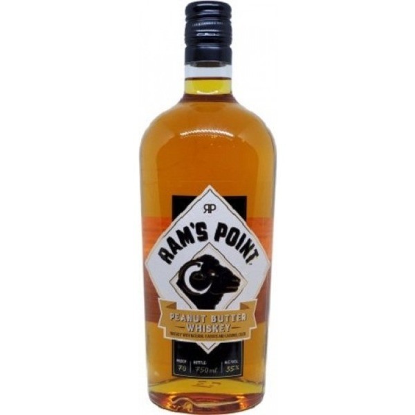 Ram's Point Peanut Butter Flavored Whiskey 12x50ml