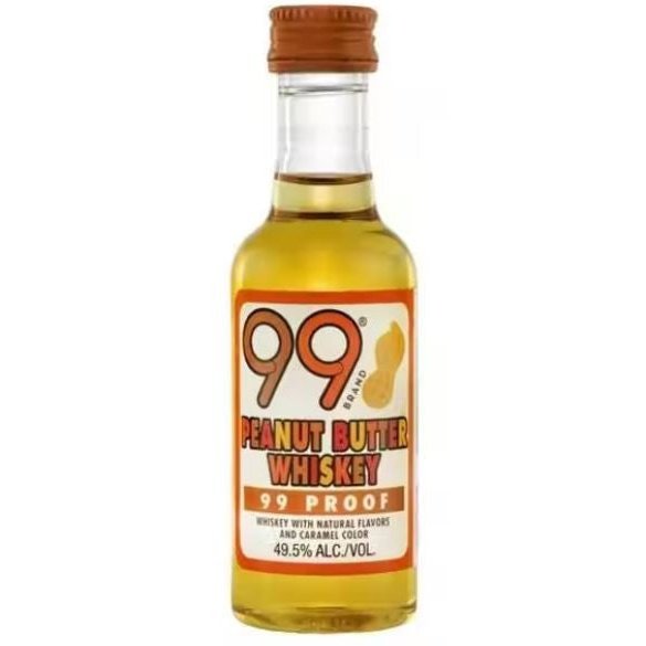 99 Brand Peanut Butter Whiskey Liqueur 12x50ml
