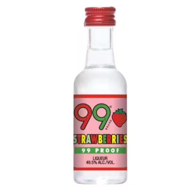 99 Brand Strawberries Liqueur 12x50ml