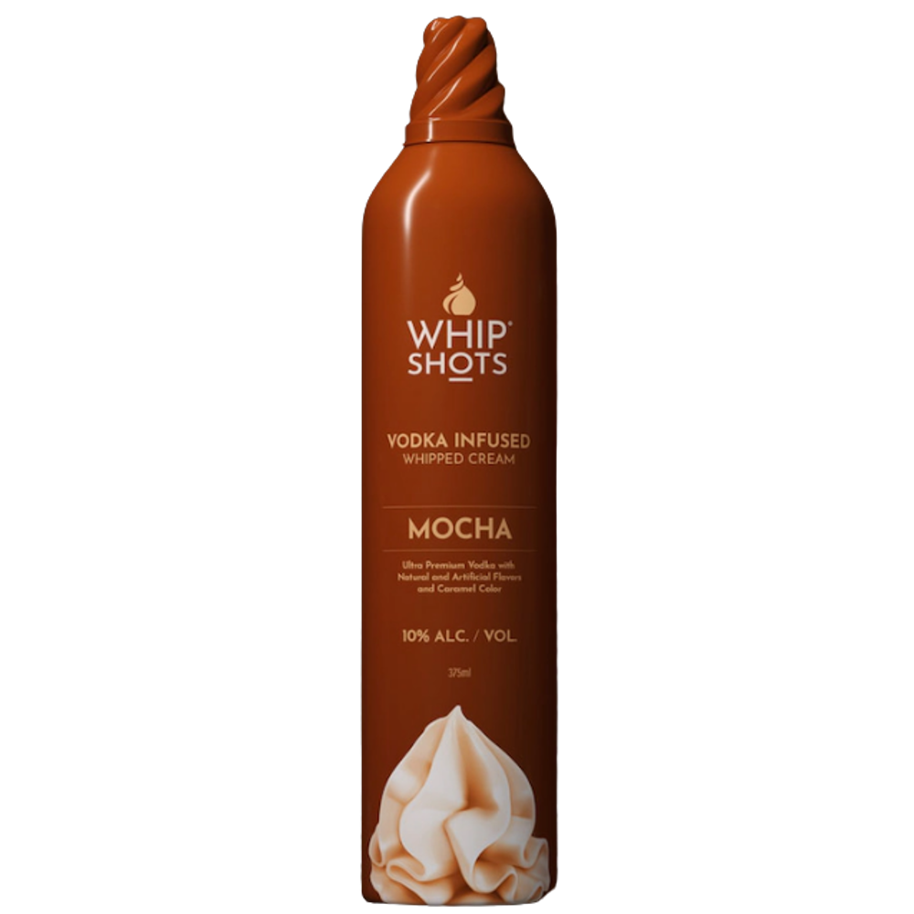Whip Shots Vodka Infused Mocha Whipped Cream (375ml)