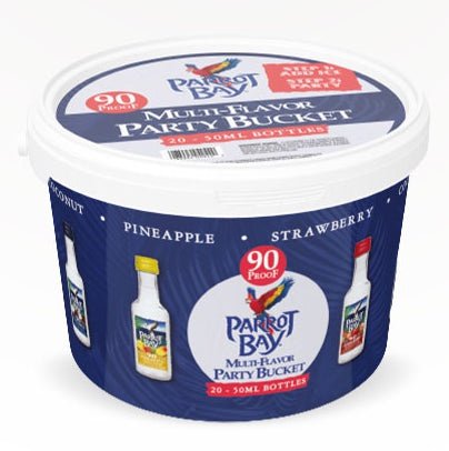 Parrot Bay Multi Flavor Party Bucket (20x50ml) – Greatbooze