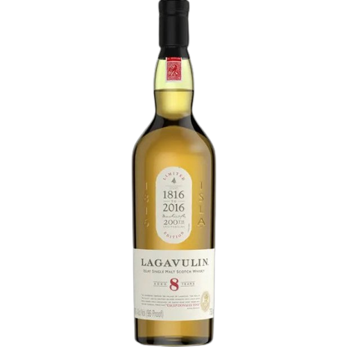 Lagavulin Islay Single Malt Scotch Whiskey Aged 8 years (750ml)