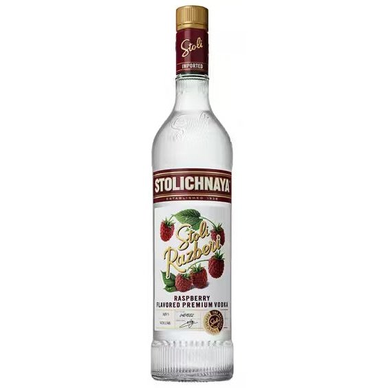 Stolichnaya Razberi Flavored Vodka 750ml
