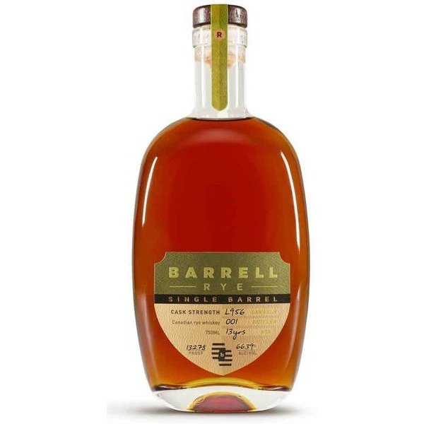 Barrell 13 Year Old Single Barrel - Canadian Rye Whiskey 750ml
