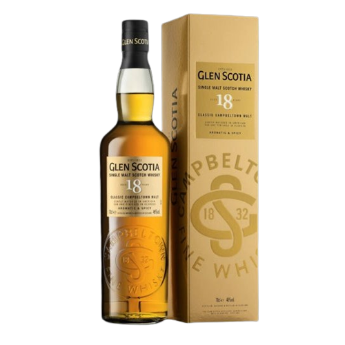 Glen Scotia 18 Year Old Single Malt Scotch Whisky (750ml)