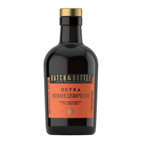 Batch & Bottle Cocktail Reyka Rhubarb Cosmopolitan (375ml)
