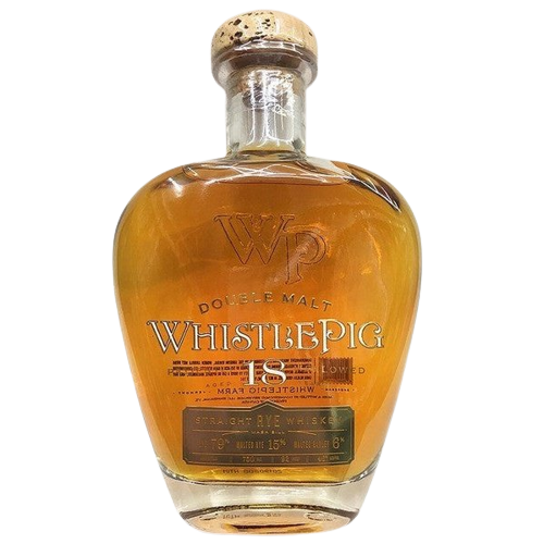 WhistlePig Aged 18 Years Straight Rye Whiskey (750ml)