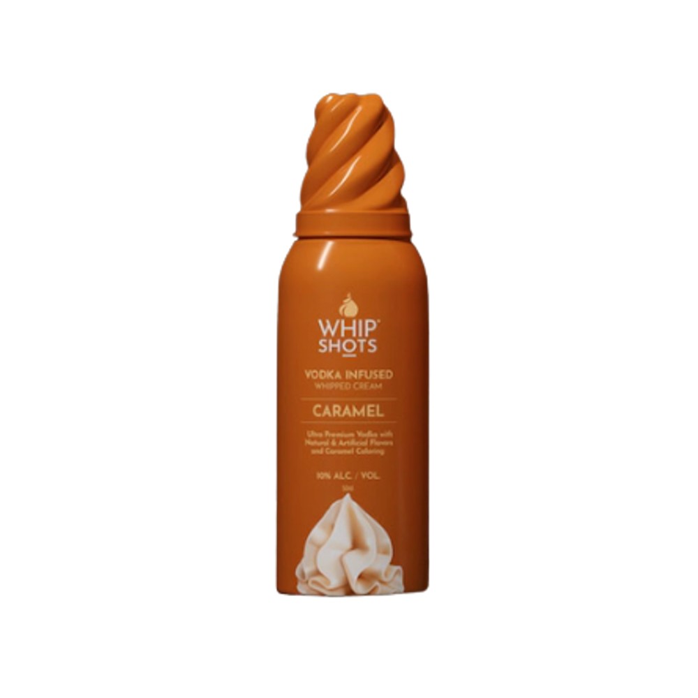 Whip Shots Vodka Infused Caramel Whipped Cream By Cardi B (50ml)