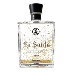 La Santa Anejo Cristal Gold 24K Tequila (750ml) 