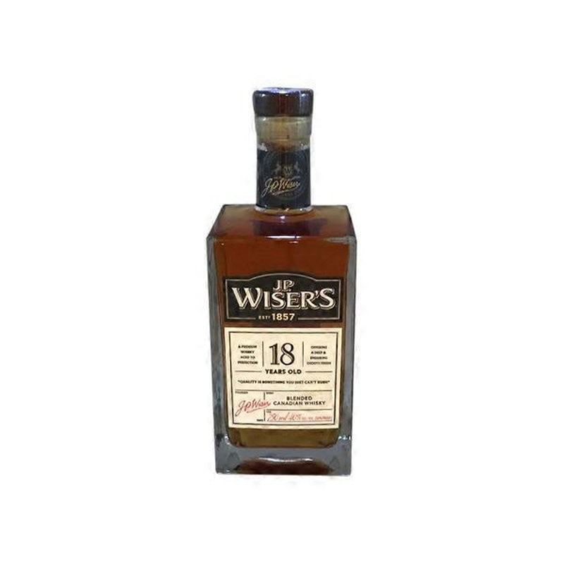 JP Wiser's 18 Years Old Blended Canadian Whisky 750ml