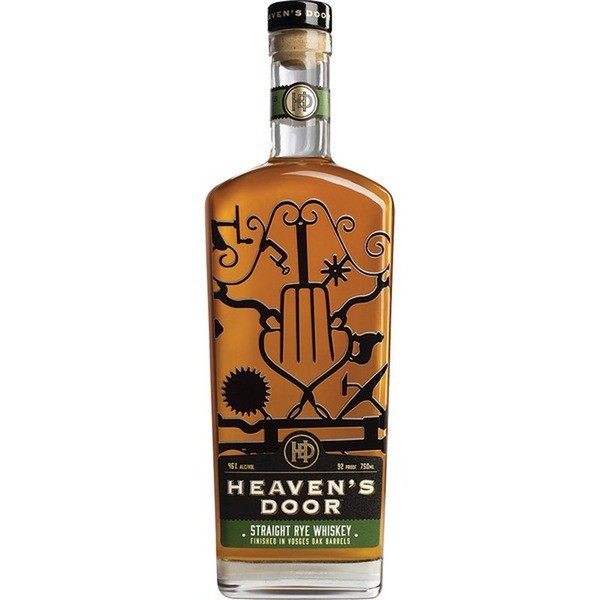 Heaven's Door Straight Rye Whiskey - Finished in Vosges Oak Barrels 750ml