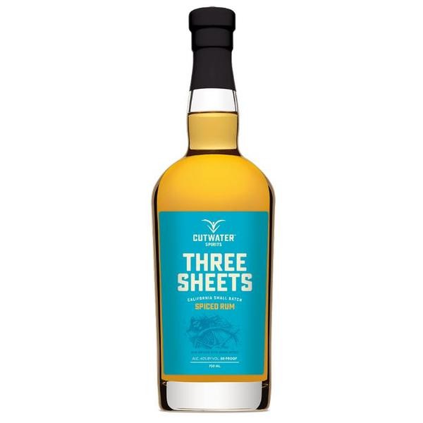 Cutwater Three Sheets Spiced Rum 750ml