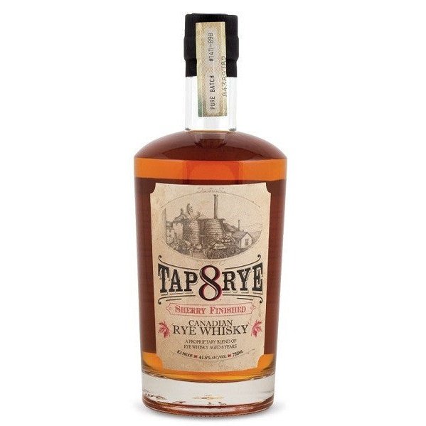 Tap 8 Sherry Finished Canadian Rye Whisky 750ml