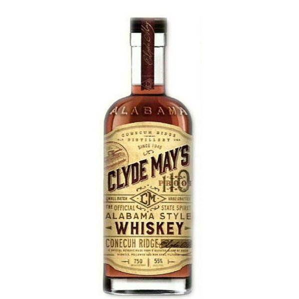 Clyde May's 110 Proof Alabama Style Whiskey 750ml
