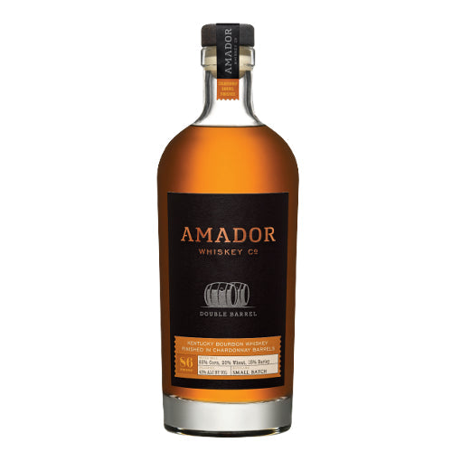 Amador Double Barrel Bourbon Whiskey Finished in Chardonnay Barrels (750ml) 