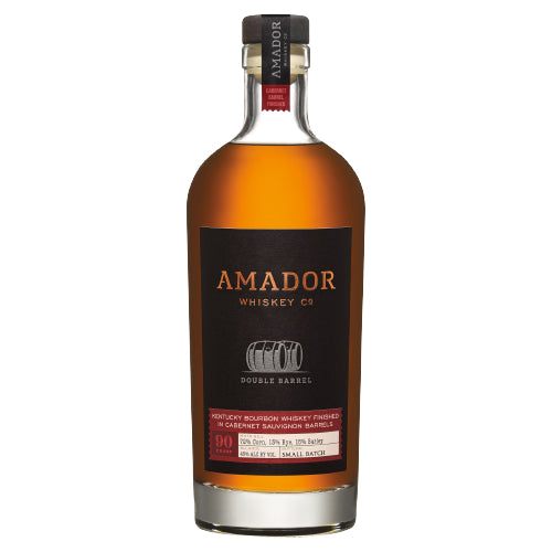 Amador Double Barrel Bourbon Whiskey Finished in Cabernet Sauvignon Barrels (750ml) 