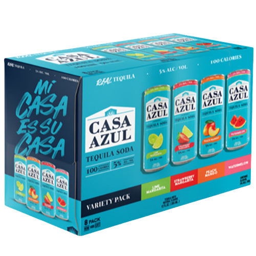 Casa Azul Tequila Soda Variety Pack (8pk)