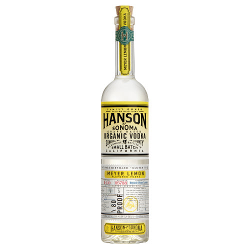 Hanson Of Sonoma Organic Meyer Lemon Vodka (750ml)