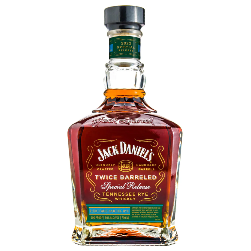 Jack Daniel's Twice Barreled Special Release Heritage Barrel Rye Whiskey (700ml)