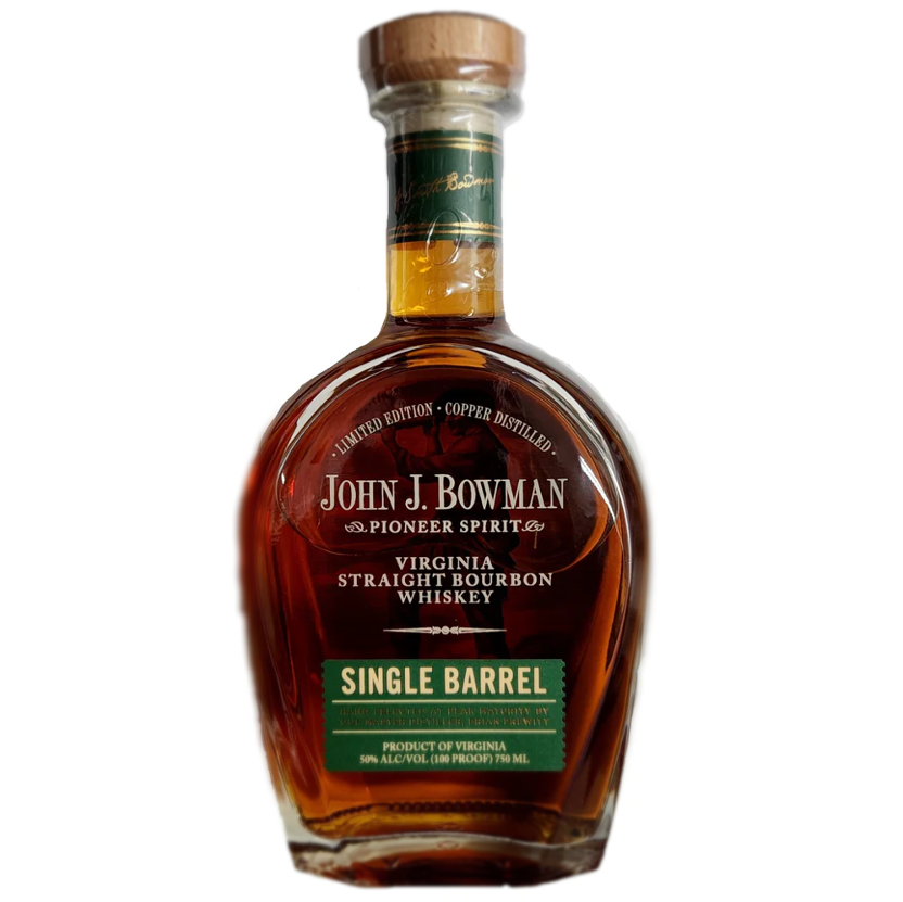 John J. Bowman Limited Edition Single Barrel Bourbon Whiskey (750ml)