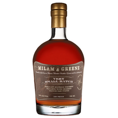 Milam & Greene Very Small Batch Straight Bourbon Whiskey (750ml) 