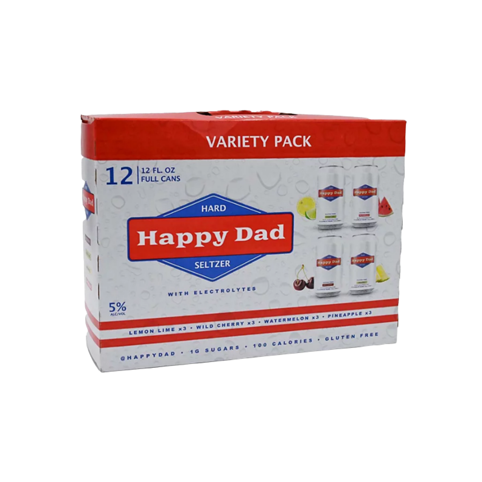 Happy Dad Variety Pack Hard Seltzer (12pk) Greatbooze