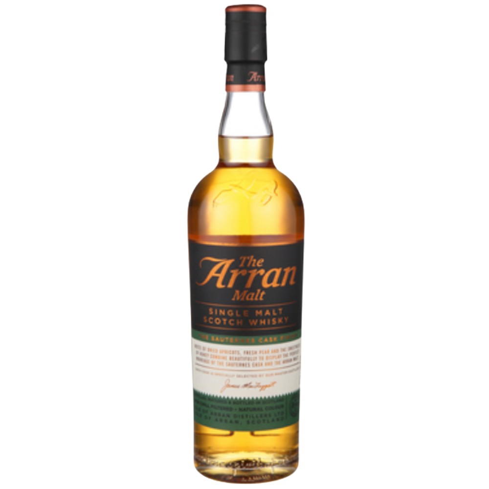 The Arran Malt Sauterners Cask Finish Single Malt Scotch Whisky (750ml)