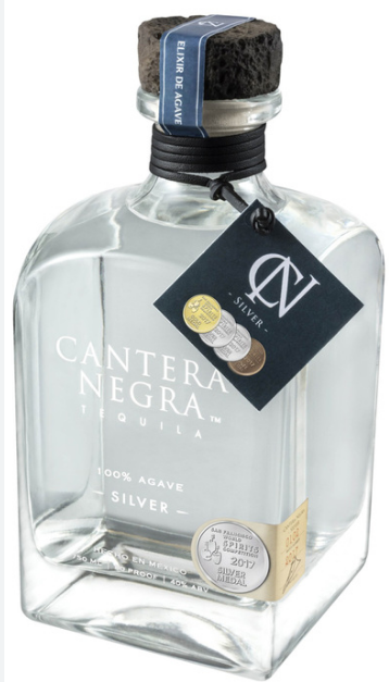 Cantera Negra Silver Tequila (750ml)