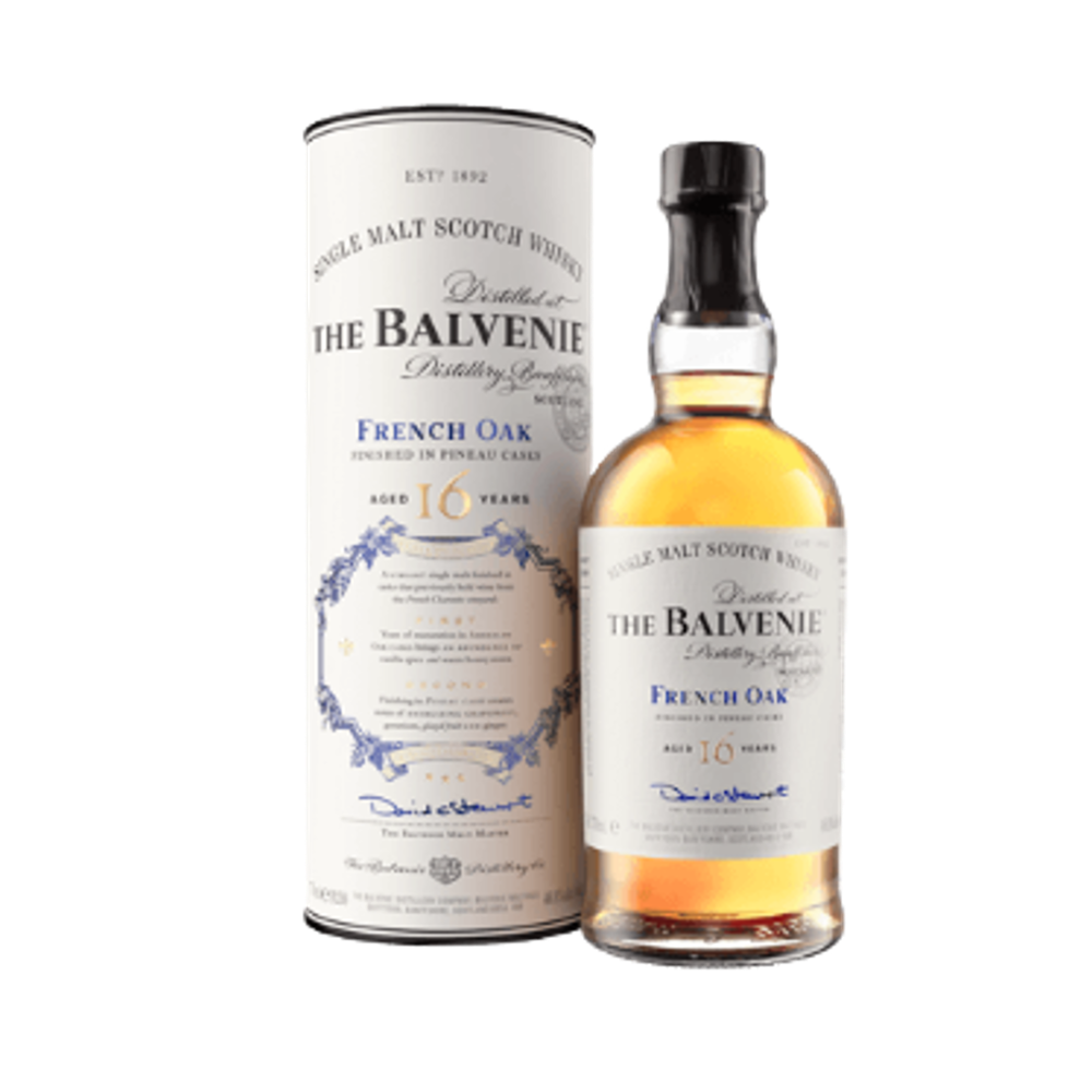 The Balvenie 16 Year Old French Oak Finished in Pineau Casks Single Malt Whisky (750ml)