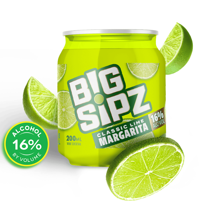 Big Sipz Classic Lime Margarita (200ml)