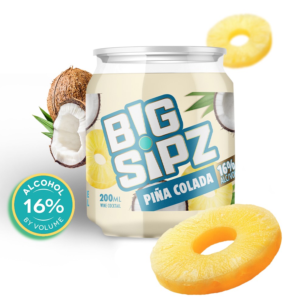 Big Sipz Pina Colada (200ml)