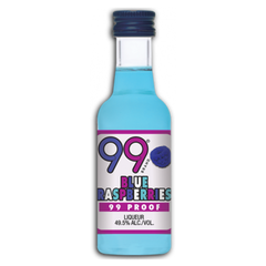 99 Brand Blue Raspberries Liqueur (12x50ml)