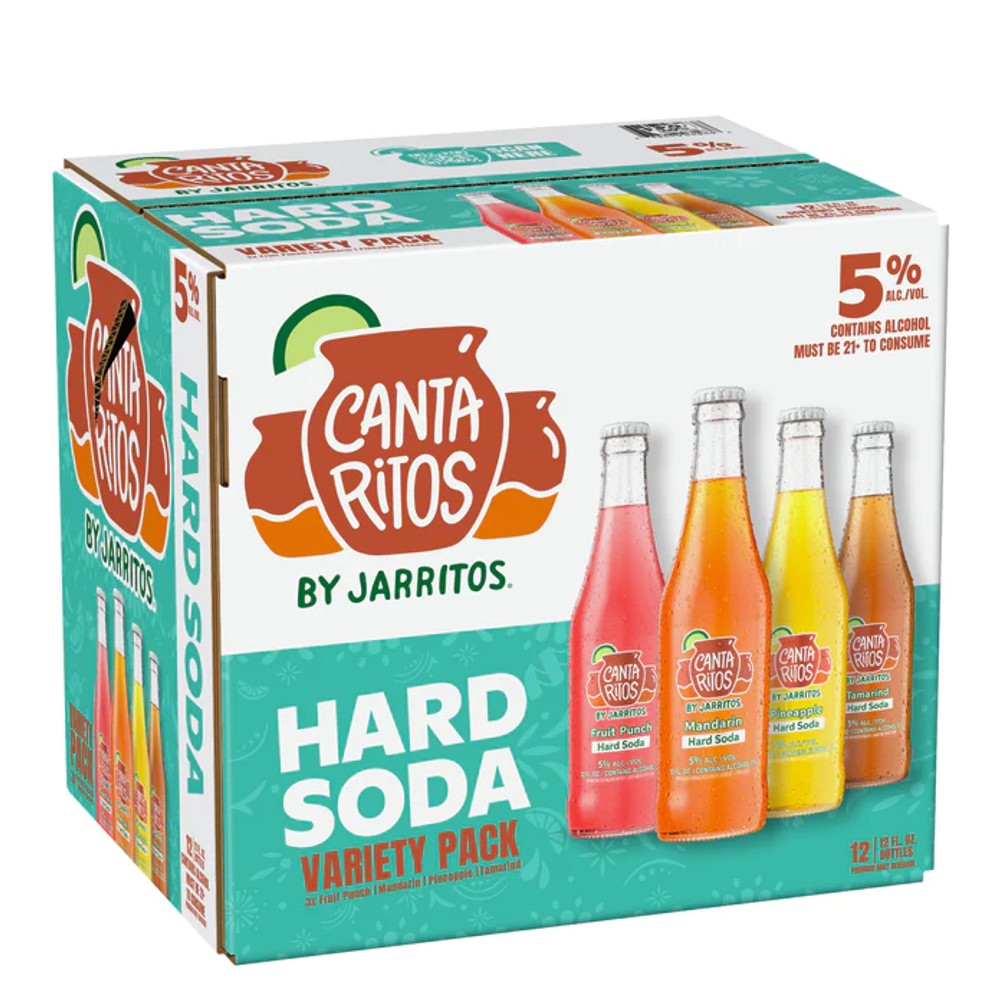 Cantaritos by Jarritos Hard Soda Variety Pack (12pk)