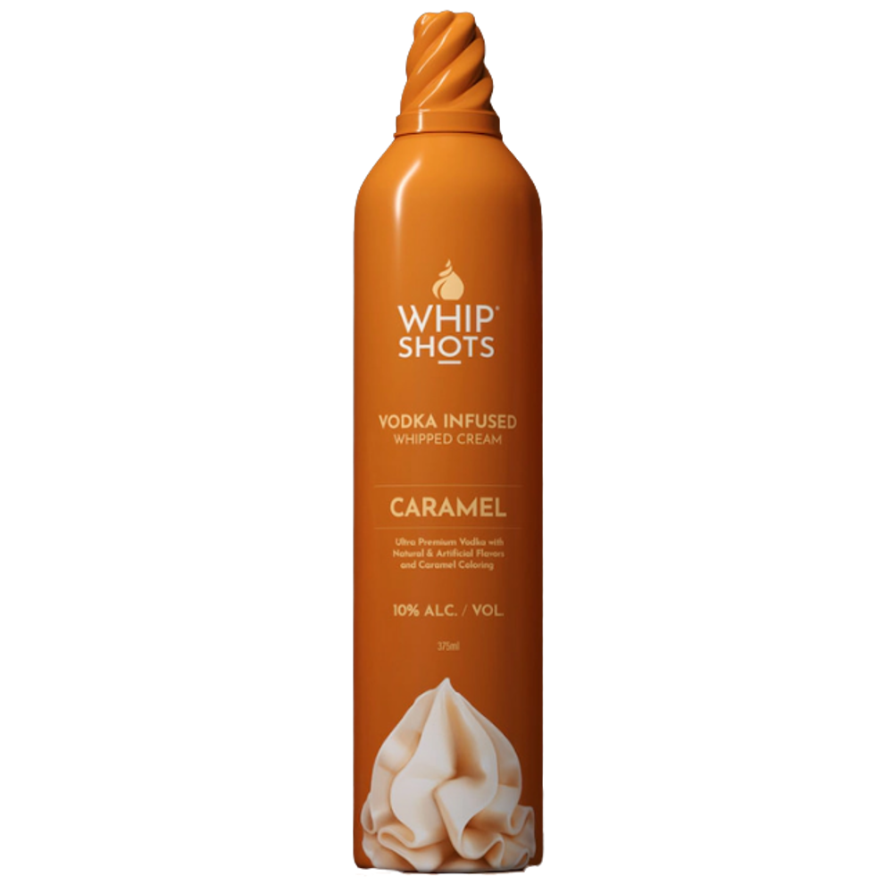 Whip Shots Vodka Infused Caramel Whipped Cream (375ml)