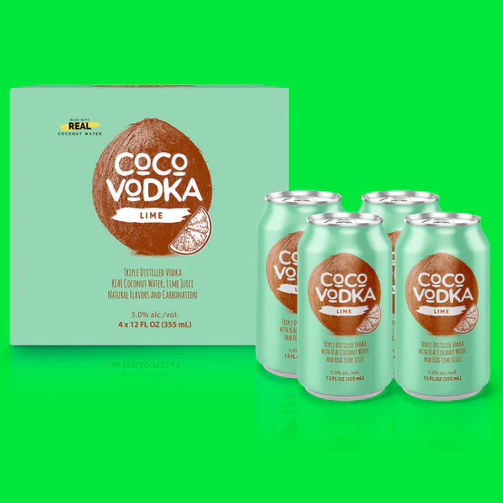 Coco Vodka Lime (4x355ml)