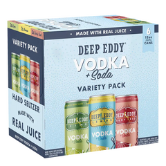 Deep Eddy Vodka + Soda Variety Pack (6pk)